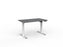 Knight's Agile Electric 2 Column Height Adjustable Desk, White Frame, 1200mm x 700mm (Choice of Desktop Colours)