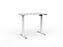 Knight's Agile Electric 2 Column Height Adjustable Desk, White Frame, 1200mm x 700mm (Choice of Desktop Colours)