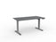 Knight's Agile Electric 2 Column Height Adjustable Desk, Silver Frame, 1500mm x 800mm (Choice of Desktop Colours)