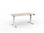 Knight's Agile Electric 2 Column Height Adjustable Desk, White Frame, 1500mm x 800mm (Choice of Desktop Colours)