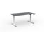 Knight's Agile Electric 2 Column Height Adjustable Desk, White Frame, 1500mm x 800mm (Choice of Desktop Colours)