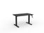 Knight's Agile Winder Height Adjustable Desk, Black Frame, 1200mm x 700mm (Choice of Desktop Colours)