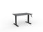 Knight's Agile Winder Height Adjustable Desk, Black Frame, 1200mm x 700mm (Choice of Desktop Colours)