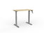 Knight's Agile Winder Height Adjustable Desk, Silver Frame, 1200mm x 700mm (Choice of Desktop Colours)