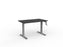 Knight's Agile Winder Height Adjustable Desk, Silver Frame, 1200mm x 700mm (Choice of Desktop Colours)