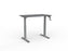 Knight's Agile Winder Height Adjustable Desk, Silver Frame, 1200mm x 700mm (Choice of Desktop Colours)