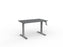 Knight's Agile Winder Height Adjustable Desk, Silver Frame, 1200mm x 700mm (Choice of Desktop Colours)