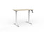 Knight's Agile Winder Height Adjustable Desk, White Frame, 1200mm x 700mm (Choice of Desktop Colours)