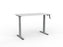 Knight's Agile Winder Height Adjustable Desk, Silver Frame, 1500mm x 800mm (Choice of Desktop Colours)