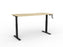 Knight's Agile Winder Height Adjustable Desk, Black Frame, 1800mm x 800mm (Choice of Desktop Colours)