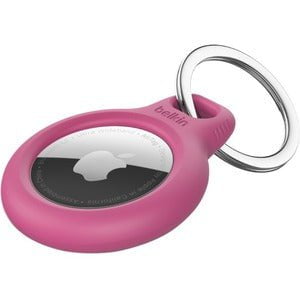 AirTag Secure Holder with Keyring, Pink IM5195421