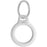 AirTag Secure Holder with Keyring, White IM5195422