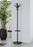 Alba Brio Coat Rack 1750 x 350 x 350mm, BLACK AOPMBRION