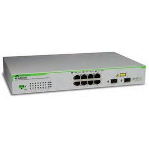 Allied Telesis 8 Port 10/100/1000T 'WebSmart' Switch with 2 Combo SFP Bays IM3180285