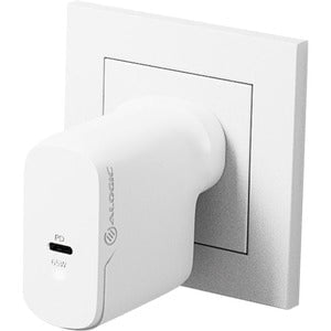 ALOGIC 1X65Rapid Power 65W GaN Charger #USB-C(Max. 65W) -Includes 2m USB-C Charging Cable (ELPCC202-WH USB-IF Certified) IM5080400