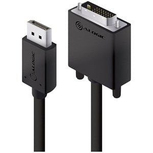 Alogic ACTIVE DisplayPort to DVI-D Cable with 4K Support Male to Male ...