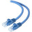 Alogic Blue CAT5e Network Cable - 2m - 2 m Category 5e Network Cable for Network Device - First End: 1 x RJ-45 Network - Male - Second End: 1 x RJ-45 Network - Male - 1 Gbit/s - Patch Cable - Gold Plated Connector - 24 AWG - Blue IM5744038