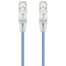 Alogic Blue Ultra Slim Cat6 Network Cable, UTP, 28AWG - Series Alpha - 1m Commercial - 1 m Category 6 Network Cable for Network Device - First End: 1 x RJ-45 Network - Male - Second End: 1 x RJ-45 Network - Male - Gold Plated Contact - LSZH - 28 AWG - Blu IM5365305