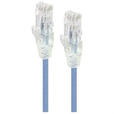 Alogic Blue Ultra Slim Cat6 Network Cable, UTP, 28AWG - Series Alpha - 2m - Commercial - 2 m Category 6 Network Cable for Network Device - First End: 1 x RJ-45 Network - Male - Second End: 1 x RJ-45 Network - Male - Patch Cable - Gold Plated Contact - 28 IM4504886