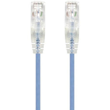 Alogic Blue Ultra Slim Cat6 Network Cable, UTP, 28AWG - Series Alpha - 3m Commercial - 3 m Category 6 Network Cable for Network Device - First End: 1 x RJ-45 Network - Male - Second End: 1 x RJ-45 Network - Male - Gold Plated Contact - LSZH - 28 AWG - Blu IM5365307