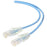Alogic Blue Ultra Slim Cat6 Network Cable, UTP, 28AWG - Series Alpha - 5m - Commercial - 5 m Category 6 Network Cable for Network Device - First End: 1 x RJ-45 Network - Male - Second End: 1 x RJ-45 Network - Male - Patch Cable - Gold Plated Contact - 28 IM4504889