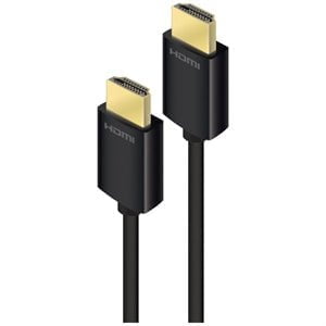 Alogic Carbon HDMI Audio/Video Cable - 2 m HDMI A/V Cable for Computer, Audio/Video Device - First End: 1 x HDMI 2.0 Type A Digital Audio/Video - Male - Second End: 1 x HDMI 2.0 Type A Digital Audio/Video - Male - Supports up to 3840 x 2160 - Shielding - IM4360878