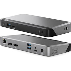 Alogic DX2 Docking Station - HD - USB Type-A - USB Type-C - 1 x RJ-45 Ports - Network (RJ-45) - 2 x DisplayPorts - DisplayPort - Wired - Gigabit Ethernet IM5207598