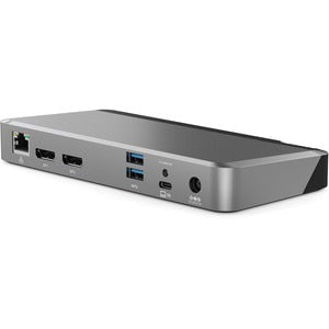 Alogic DX2 Docking Station - HD - USB Type-A - USB Type-C - 1 x RJ-45 Ports - Network (RJ-45) - 2 x DisplayPorts - DisplayPort - Wired - Gigabit Ethernet IM5207598