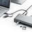 Alogic DX3 Docking Station - 3 Displays Supported - HD - 3 x USB Type-A Ports - USB Type-A - USB Type-C - 1 x RJ-45 Ports - Network (RJ-45) - 3 x DisplayPorts - DisplayPort - Wired - Gigabit Ethernet IM5207599