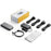Alogic DX3 Docking Station - 3 Displays Supported - HD - 3 x USB Type-A Ports - USB Type-A - USB Type-C - 1 x RJ-45 Ports - Network (RJ-45) - 3 x DisplayPorts - DisplayPort - Wired - Gigabit Ethernet IM5207599