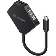 Alogic Elements DVI/HDMI/Mini DisplayPort/VGA Audio/Video Cable - 25 cm DVI/HDMI/Mini DisplayPort/VGA A/V Cable for Audio/Video Device, Ultrabook, MacBook, Computer, Projector, Monitor - First End: 1 x Mini DisplayPort Digital Audio/Video - Male - Second IM5744166
