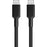Alogic Elements Pro USB 2.0 USB-C to USB-C Cable 1m Black - 5A/ 480Mbps - 1 m USB-C Data Transfer Cable for Smartphone, Tablet, Notebook, Chromebook - First End: 1 x USB 2.0 Type C - Male - Second End: 1 x USB 2.0 Type C - Male - 480 Mbit/s - Black - 1 IM5487433