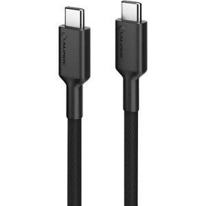 Alogic Elements Pro USB 2.0 USB-C to USB-C Cable 5A/ 480Mbps- Black- 2m - 2 m USB-C Data Transfer Cable for Smartphone, Tablet, Notebook, Chromebook - First End: 1 x USB 2.0 Type C - Male - Second End: 1 x USB 2.0 Type C - Male - 480 Mbit/s - Black - 1 IM5487435