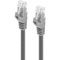 Alogic Grey CAT6 Network Cable - 3m - 3 m Category 6 Network Cable for Network Device - First End: 1 x RJ-45 Network - Male - Second End: 1 x RJ-45 Network - Male - 1 Gbit/s - Patch Cable - Gold Plated Contact - 24 AWG - Grey IM4504863