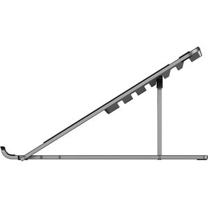 Alogic Metro Adjustable & Portable Folding Notebook Stand - Space Grey - Desk - Aluminium Alloy - Space Gray IM5176924