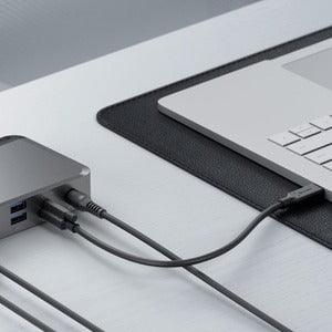 Alogic MX2 Docking Station - 2 Displays Supported - 4K, 5K - 3840 x 2160 - 4 x USB Ports - 3 x USB Type-A Ports - USB Type-A - USB Type-C - 1 x RJ-45 Ports - Network (RJ-45) - DisplayPort - Wired IM5207600