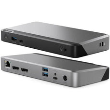 Alogic MX2 Docking Station - 2 Displays Supported - 4K, 5K - 3840 x 2160 - 4 x USB Ports - 3 x USB Type-A Ports - USB Type-A - USB Type-C - 1 x RJ-45 Ports - Network (RJ-45) - DisplayPort - Wired IM5207600