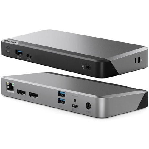 Alogic MX2 Docking Station - 2 Displays Supported - 4K, 5K - 3840 x 2160 - 4 x USB Ports - 3 x USB Type-A Ports - USB Type-A - USB Type-C - 1 x RJ-45 Ports - Network (RJ-45) - DisplayPort - Wired IM5207600