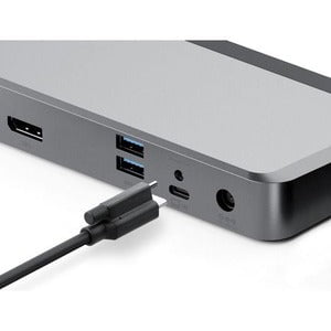 Alogic MX2 Docking Station - 2 Displays Supported - 4K, 5K - 3840 x 2160 - 4 x USB Ports - 3 x USB Type-A Ports - USB Type-A - USB Type-C - 1 x RJ-45 Ports - Network (RJ-45) - DisplayPort - Wired IM5207600