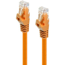 Alogic Orange CAT6 Network Cable - 1m - 1 m Category 6 Network Cable for Network Device - First End: 1 x RJ-45 Network - Male - Second End: 1 x RJ-45 Network - Male - 1 Gbit/s - Patch Cable - Gold Plated Contact - 24 AWG - Orange IM4504858