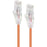 Alogic Orange Ultra Slim Cat6 Network Cable, UTP, 28AWG - Series Alpha - 2m - 2 m Category 6 Network Cable for Network Device - First End: 1 x RJ-45 Network - Male - Second End: 1 x RJ-45 Network - Male - Patch Cable - Gold Plated Connector - 28 AWG - Ora IM4504887