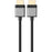 Alogic Slim Super Ultra HDMI to HDMI Cable -Male to Male -1m 8K@60Hz - 1 m HDMI A/V Cable for Chromebook, Audio/Video Device, Computer, Gaming Console, Blu-ray Player, Hi-Fi System, TV, Monitor, Projector - First End: 1 x HDMI 2.1 Digital Audio/Video - Ma IM5080353