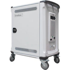 Alogic Smartbox 32 Bay Notebook/Chromebook & Tablet Charging Trolley - 2 Shelf - 4 Casters - 127 mm Caster Size - Steel, Plastic - 713.7 mm Width x 619.8 mm Depth x 1033.8 mm Height - For 32 Devices IM4274839