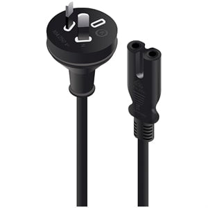 Alogic Standard Power Cord - For Power Supply - 230 V AC - Black - 2 m Cord Length - Australia IM4274774