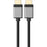 Alogic Super Ultra 8K HDMI to HDMI Cable - Male to Male - Space Grey - 2m - 2 m HDMI A/V Cable for Audio/Video Device, Chromebook, Computer, Gaming Console, Blu-ray Player, Hi-Fi System, HDTV, Monitor, Projector - First End: 1 x HDMI 2.1 Digital Audio/Vid IM5080396