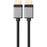 Alogic Super Ultra 8K HDMI to HDMI Cable - Male to Male - Space Grey - 3m - 3 m HDMI A/V Cable for Audio/Video Device, Chromebook, Computer, Gaming Console, Blu-ray Player, Hi-Fi System, HDTV, Monitor, Projector, TV, Video Wall - First End: 1 x HDMI 2.1 D IM5080397