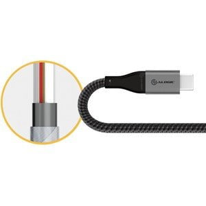 ALOGIC SUPER ULTRA USB 2.0 USB-C TO USB-A CABLE - 1.5M -SPACE GREY IM5191273