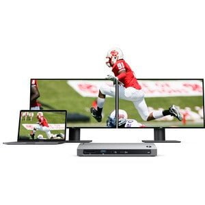 Alogic Thunderbolt 4 BLAZE Docking Station - 2 Displays Supported - 4K - 3840 x 2160 - 1 x USB 2.0 - 4 x USB Type-A Ports - USB Type-A - 3 x USB Type-C Ports - USB Type-C - 1 x RJ-45 Ports - Network (RJ-45) - Thunderbolt - Wired - Gigabit Ethernet - macOS IM5395797