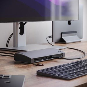 Alogic Thunderbolt 4 BLAZE Docking Station - 2 Displays Supported - 4K - 3840 x 2160 - 1 x USB 2.0 - 4 x USB Type-A Ports - USB Type-A - 3 x USB Type-C Ports - USB Type-C - 1 x RJ-45 Ports - Network (RJ-45) - Thunderbolt - Wired - Gigabit Ethernet - macOS IM5395797