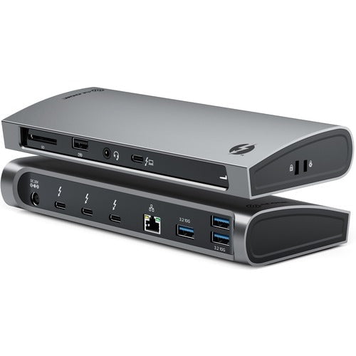 Alogic Thunderbolt 4 BLAZE Docking Station - 2 Displays Supported - 4K - 3840 x 2160 - 1 x USB 2.0 - 4 x USB Type-A Ports - USB Type-A - 3 x USB Type-C Ports - USB Type-C - 1 x RJ-45 Ports - Network (RJ-45) - Thunderbolt - Wired - Gigabit Ethernet - macOS IM5395797